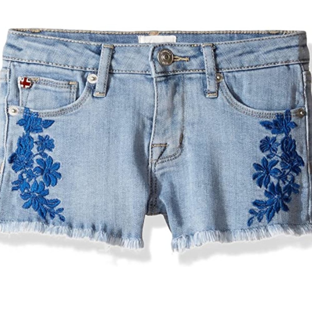 NWT HUDSON GIRLS SIZE 4 DENIM SHORTS